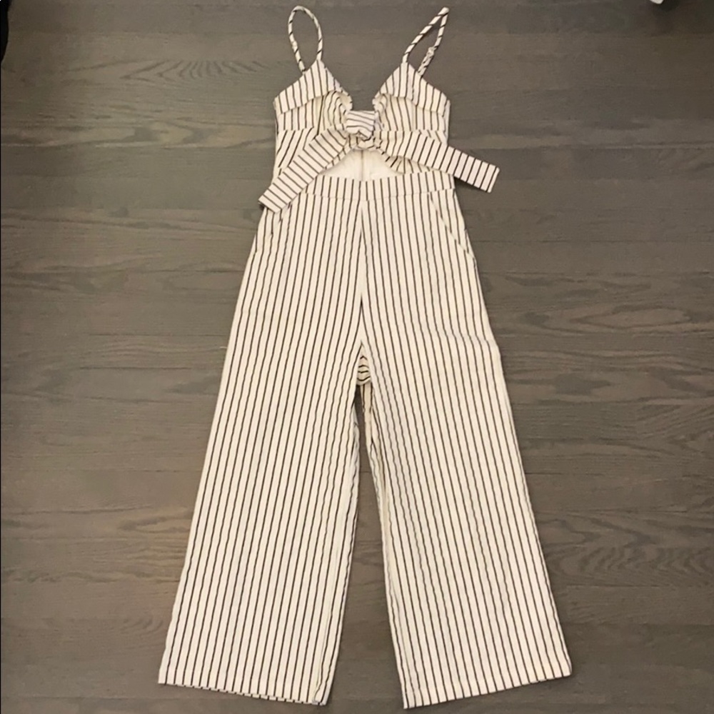 Never worn! Black and White Akira Romper Size S